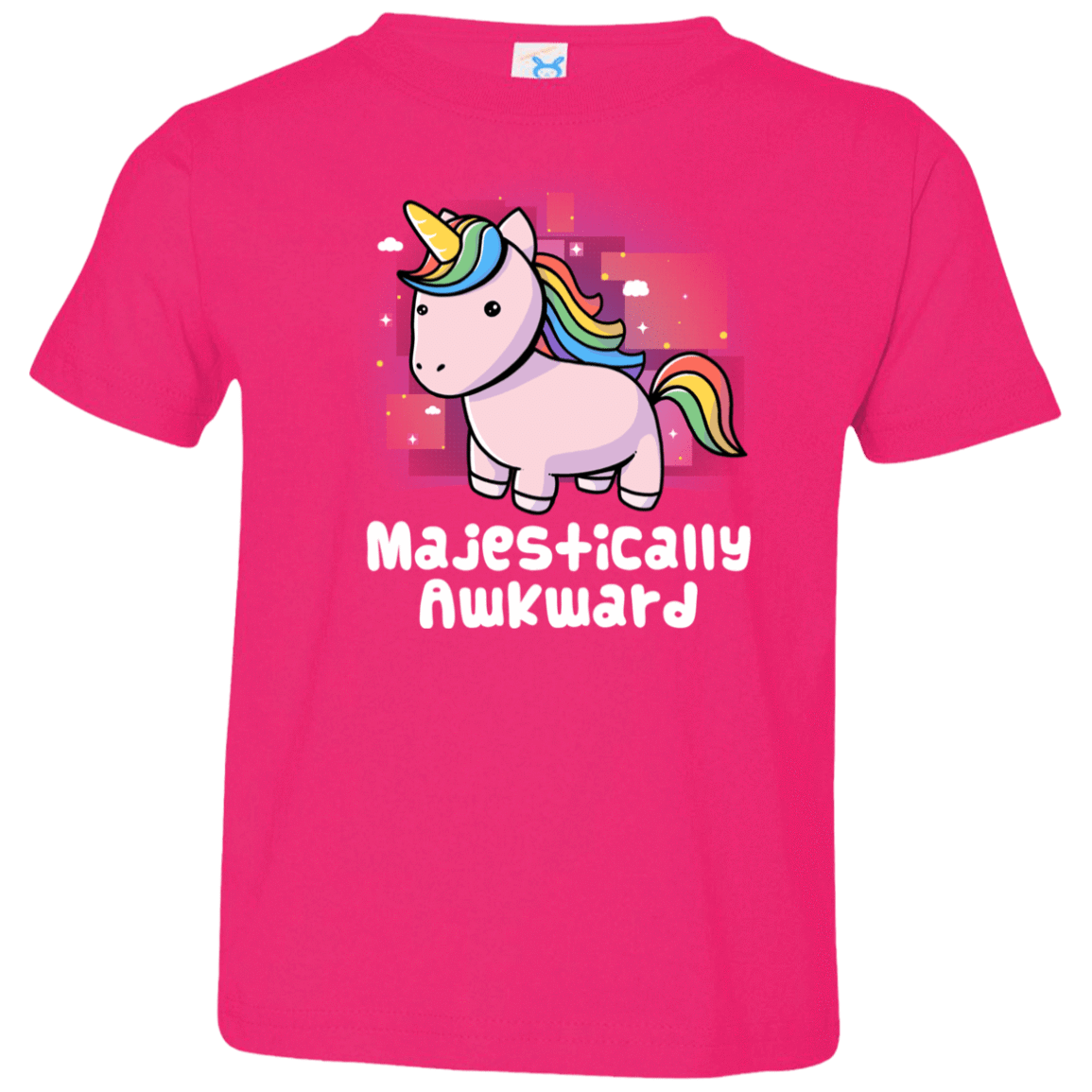 T-Shirts Hot Pink / 2T Majestically Awkward Toddler Premium T-Shirt