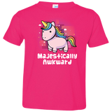 T-Shirts Hot Pink / 2T Majestically Awkward Toddler Premium T-Shirt