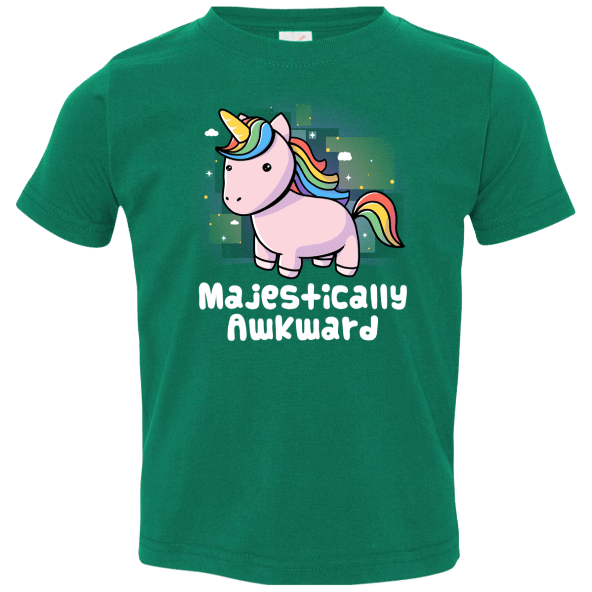 T-Shirts Kelly / 2T Majestically Awkward Toddler Premium T-Shirt