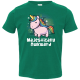 T-Shirts Kelly / 2T Majestically Awkward Toddler Premium T-Shirt