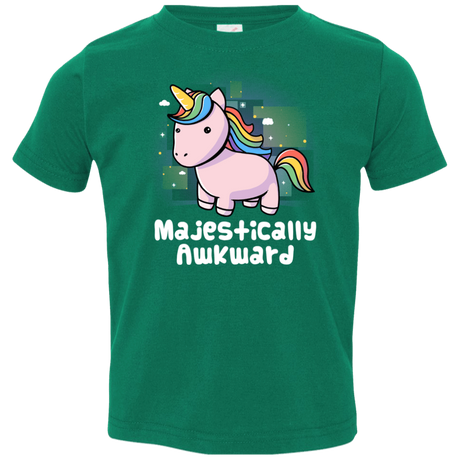 T-Shirts Kelly / 2T Majestically Awkward Toddler Premium T-Shirt