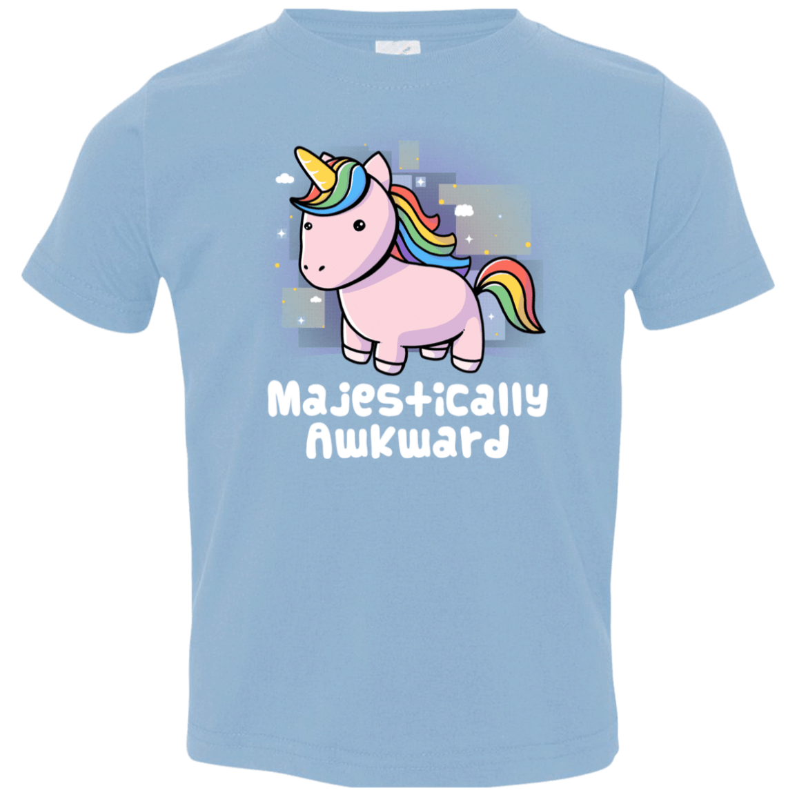 T-Shirts Light Blue / 2T Majestically Awkward Toddler Premium T-Shirt