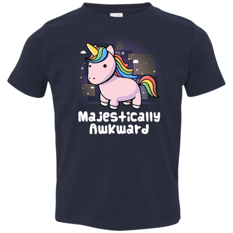 T-Shirts Navy / 2T Majestically Awkward Toddler Premium T-Shirt