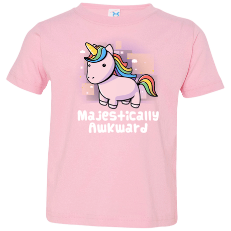 T-Shirts Pink / 2T Majestically Awkward Toddler Premium T-Shirt