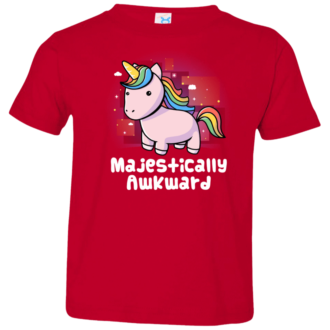 T-Shirts Red / 2T Majestically Awkward Toddler Premium T-Shirt