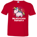 T-Shirts Red / 2T Majestically Awkward Toddler Premium T-Shirt