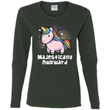 T-Shirts Forest / S Majestically Awkward Women's Long Sleeve T-Shirt