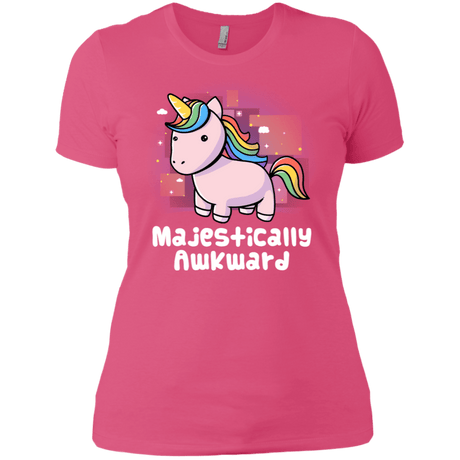 T-Shirts Hot Pink / X-Small Majestically Awkward Women's Premium T-Shirt