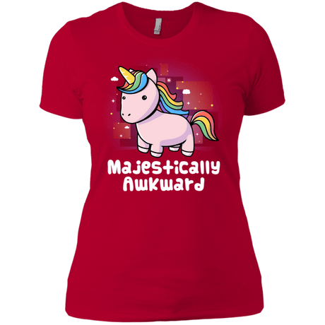 T-Shirts Red / X-Small Majestically Awkward Women's Premium T-Shirt