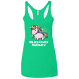 T-Shirts Envy / X-Small Majestically Awkward Women's Triblend Racerback Tank