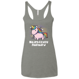 T-Shirts Venetian Grey / X-Small Majestically Awkward Women's Triblend Racerback Tank