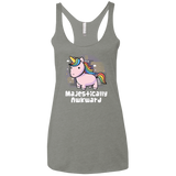 T-Shirts Venetian Grey / X-Small Majestically Awkward Women's Triblend Racerback Tank
