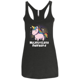 T-Shirts Vintage Black / X-Small Majestically Awkward Women's Triblend Racerback Tank