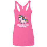 T-Shirts Vintage Pink / X-Small Majestically Awkward Women's Triblend Racerback Tank