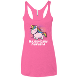 T-Shirts Vintage Pink / X-Small Majestically Awkward Women's Triblend Racerback Tank