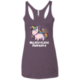 T-Shirts Vintage Purple / X-Small Majestically Awkward Women's Triblend Racerback Tank