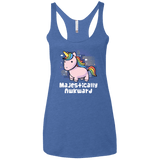 T-Shirts Vintage Royal / X-Small Majestically Awkward Women's Triblend Racerback Tank