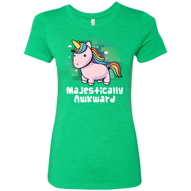 T-Shirts Envy / S Majestically Awkward Women's Triblend T-Shirt