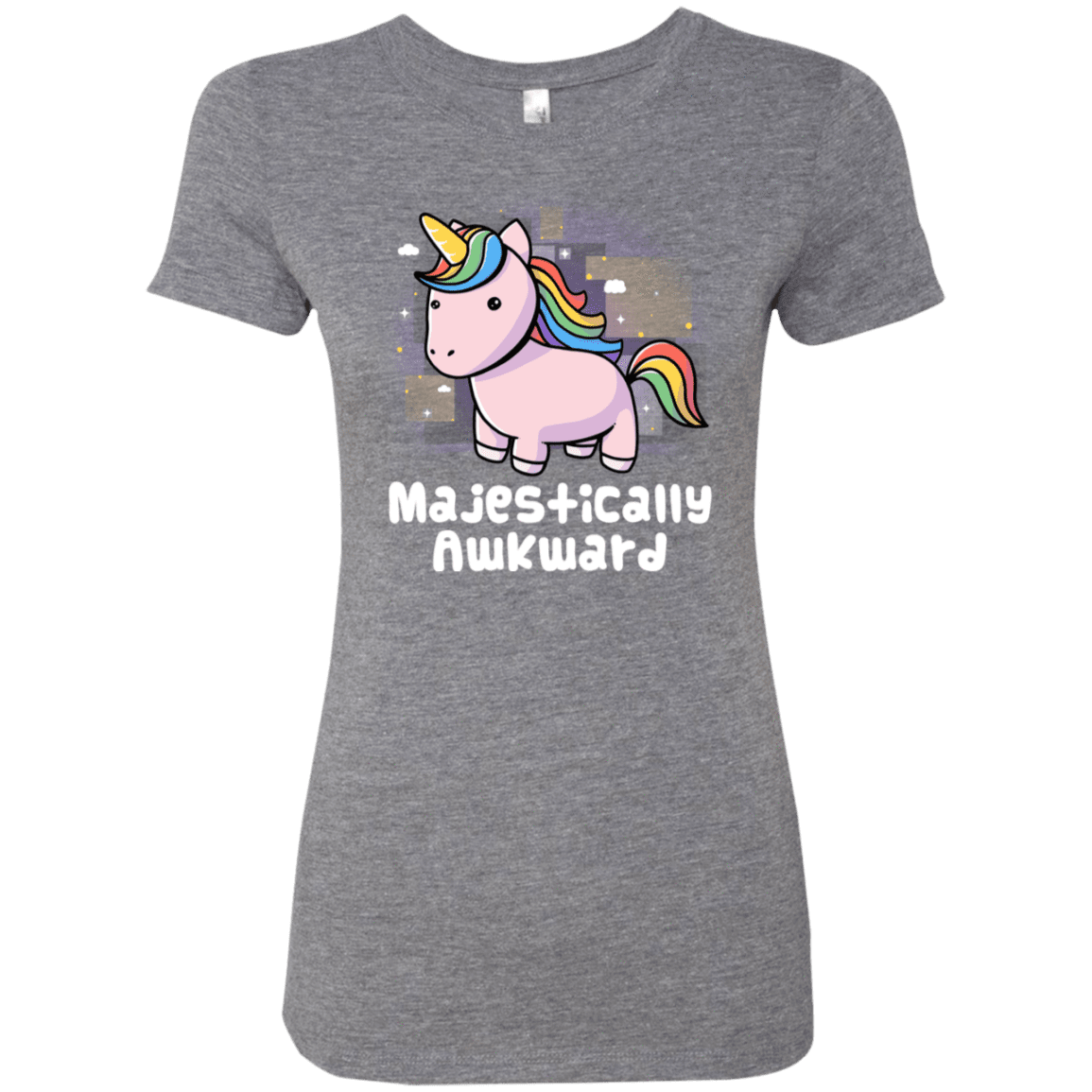 T-Shirts Premium Heather / S Majestically Awkward Women's Triblend T-Shirt