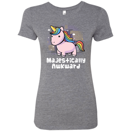 T-Shirts Premium Heather / S Majestically Awkward Women's Triblend T-Shirt