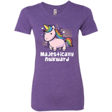 T-Shirts Purple Rush / S Majestically Awkward Women's Triblend T-Shirt