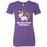 T-Shirts Purple Rush / S Majestically Awkward Women's Triblend T-Shirt