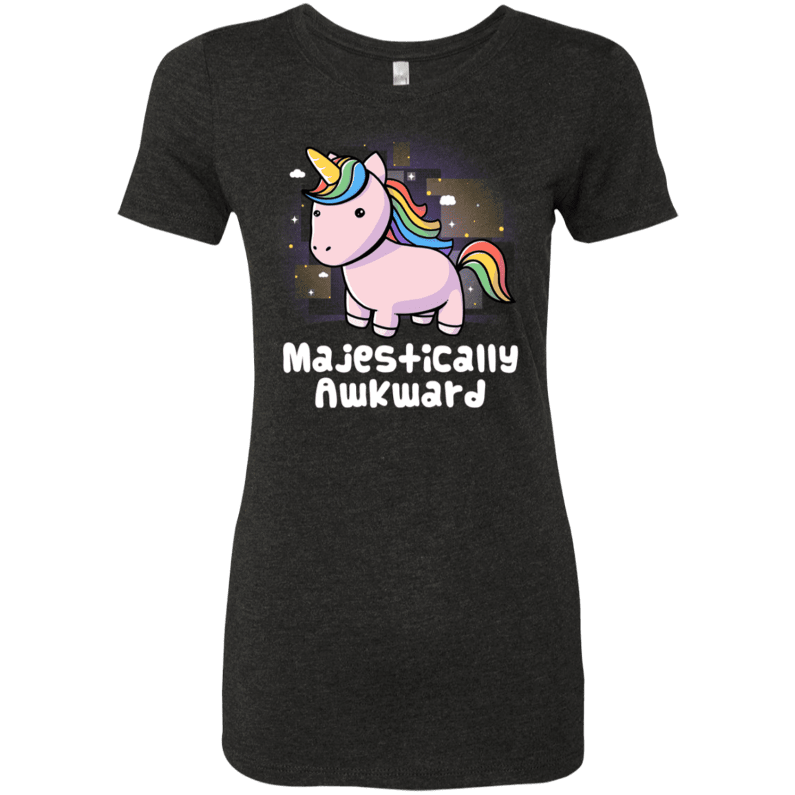 T-Shirts Vintage Black / S Majestically Awkward Women's Triblend T-Shirt