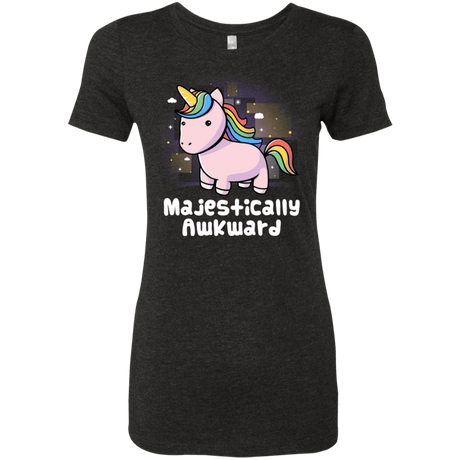 T-Shirts Vintage Black / S Majestically Awkward Women's Triblend T-Shirt