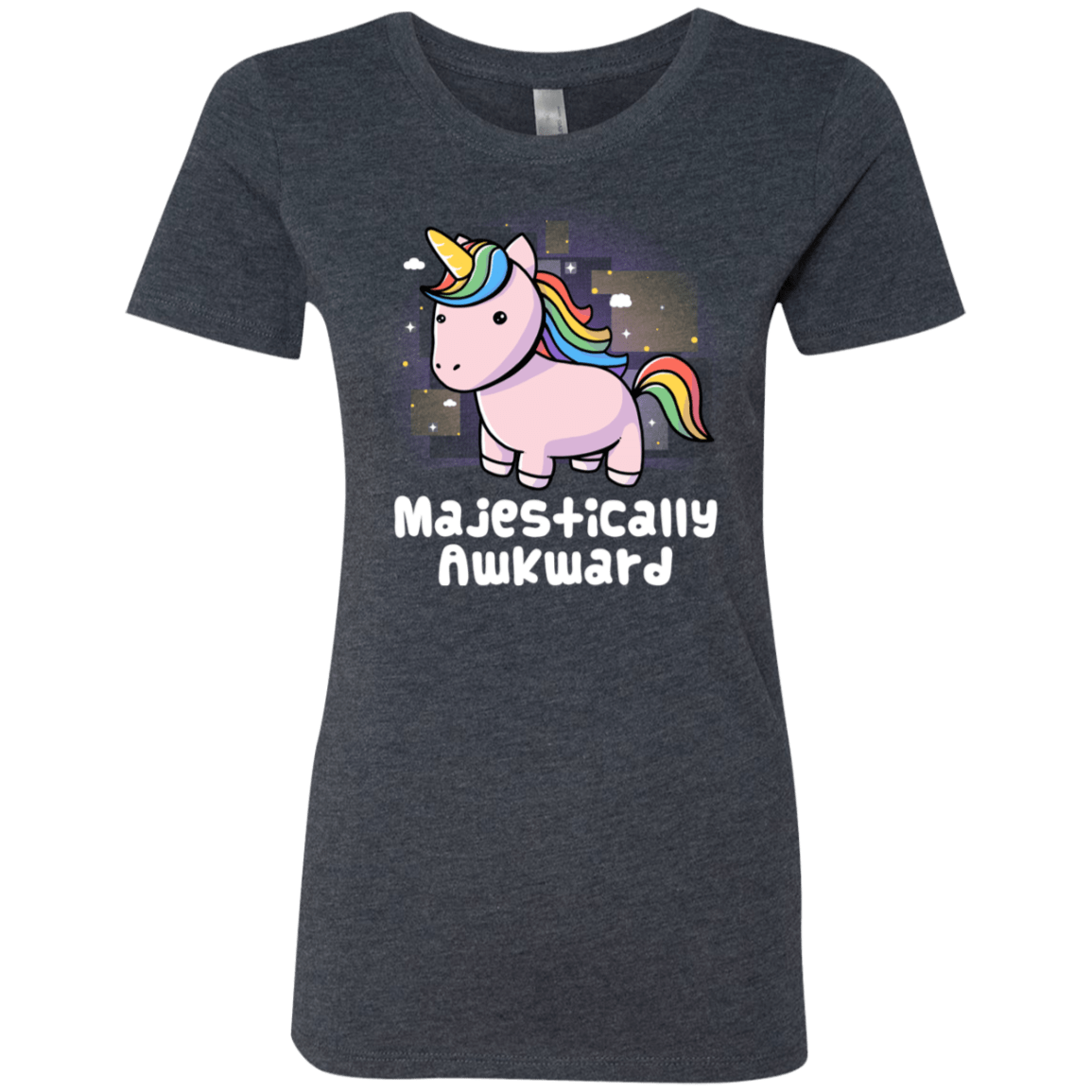 T-Shirts Vintage Navy / S Majestically Awkward Women's Triblend T-Shirt