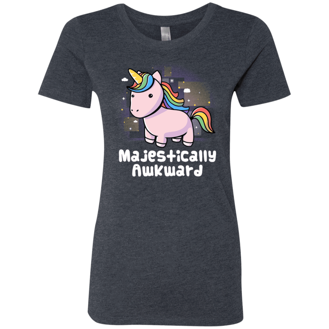 T-Shirts Vintage Navy / S Majestically Awkward Women's Triblend T-Shirt