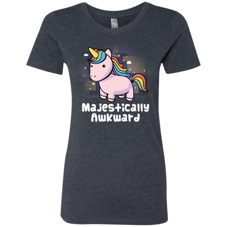 T-Shirts Vintage Navy / S Majestically Awkward Women's Triblend T-Shirt