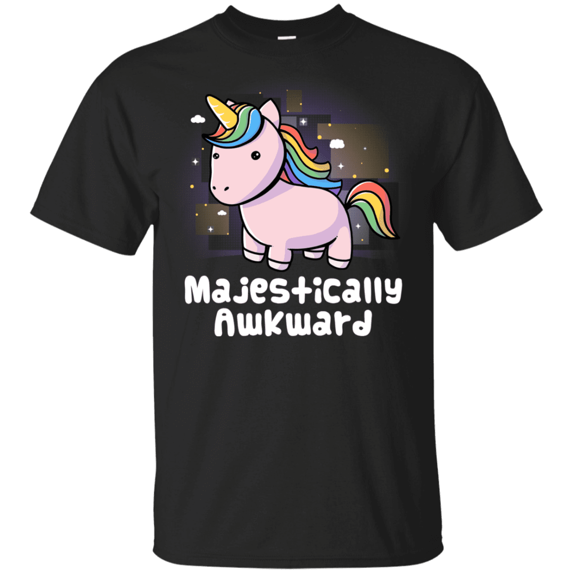 T-Shirts Black / YXS Majestically Awkward Youth T-Shirt