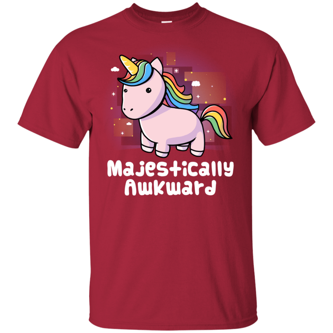 T-Shirts Cardinal / YXS Majestically Awkward Youth T-Shirt