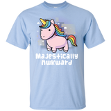 T-Shirts Light Blue / YXS Majestically Awkward Youth T-Shirt