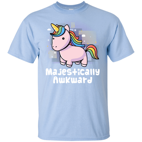 T-Shirts Light Blue / YXS Majestically Awkward Youth T-Shirt