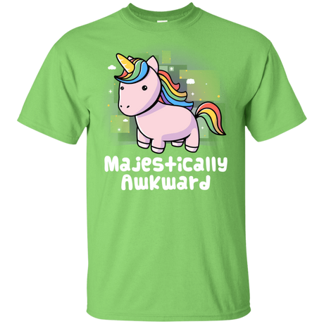 T-Shirts Lime / YXS Majestically Awkward Youth T-Shirt