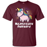 T-Shirts Maroon / YXS Majestically Awkward Youth T-Shirt