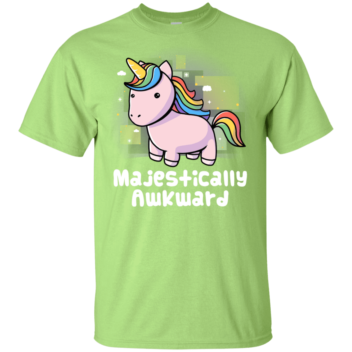 T-Shirts Mint Green / YXS Majestically Awkward Youth T-Shirt