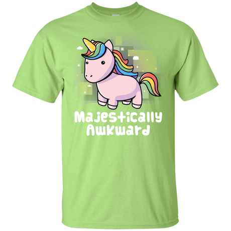 T-Shirts Mint Green / YXS Majestically Awkward Youth T-Shirt