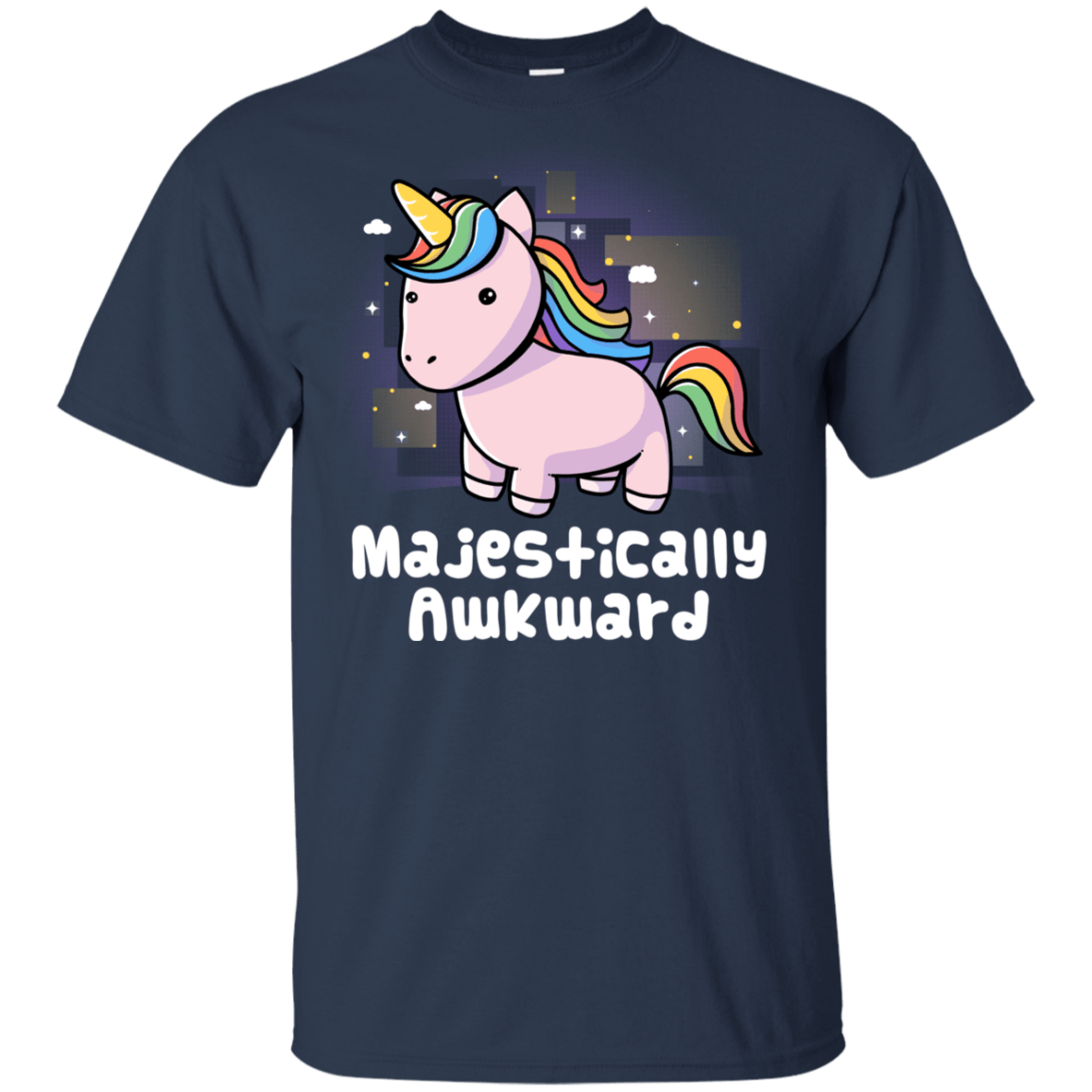 T-Shirts Navy / YXS Majestically Awkward Youth T-Shirt