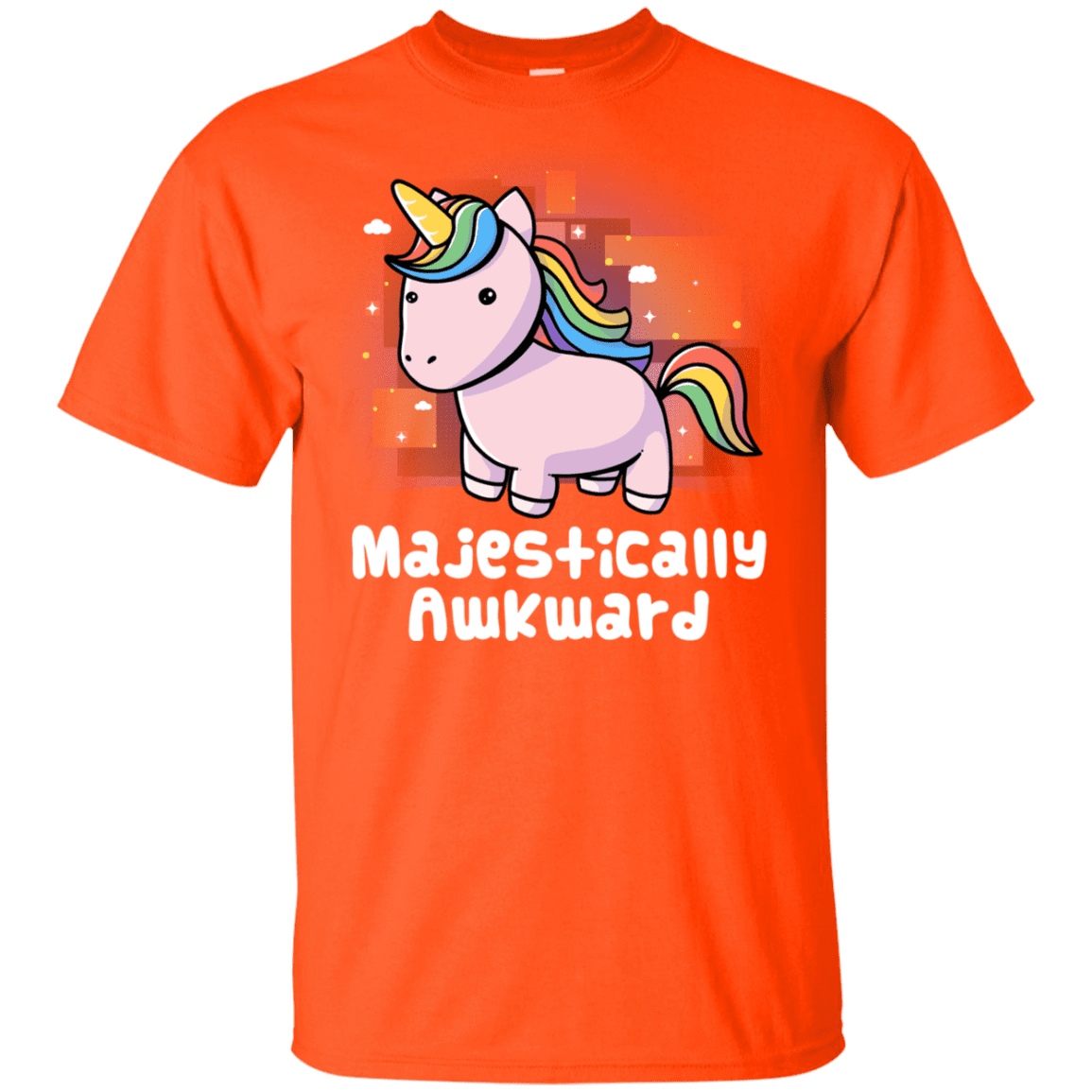 T-Shirts Orange / YXS Majestically Awkward Youth T-Shirt