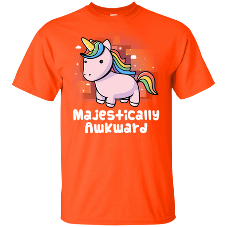 T-Shirts Orange / YXS Majestically Awkward Youth T-Shirt