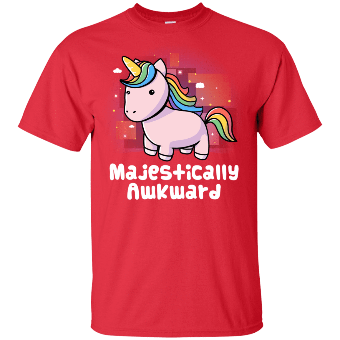 T-Shirts Red / YXS Majestically Awkward Youth T-Shirt