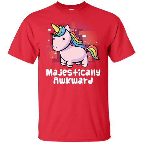 T-Shirts Red / YXS Majestically Awkward Youth T-Shirt