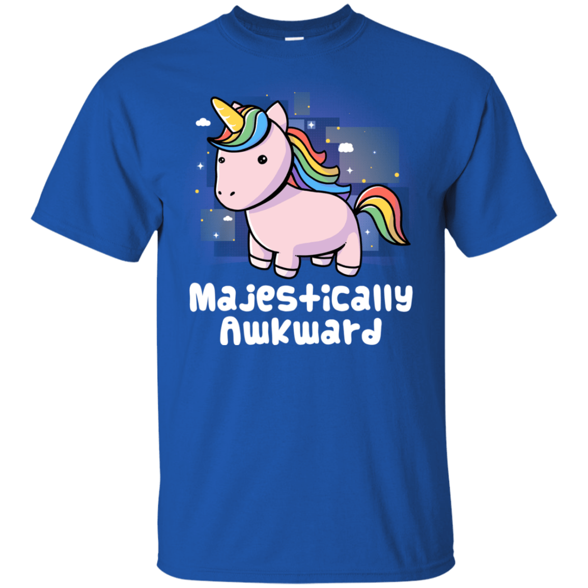 T-Shirts Royal / YXS Majestically Awkward Youth T-Shirt