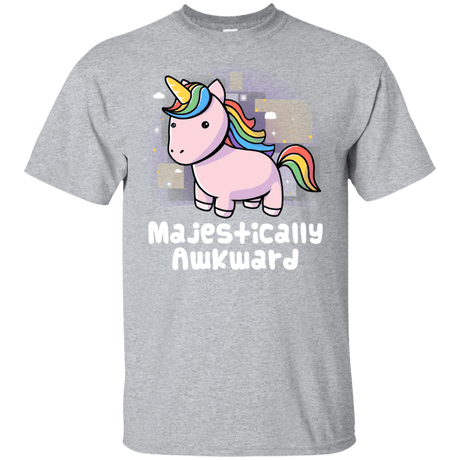 T-Shirts Sport Grey / YXS Majestically Awkward Youth T-Shirt