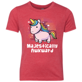 T-Shirts Vintage Red / YXS Majestically Awkward Youth Triblend T-Shirt