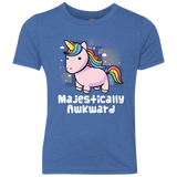 T-Shirts Vintage Royal / YXS Majestically Awkward Youth Triblend T-Shirt