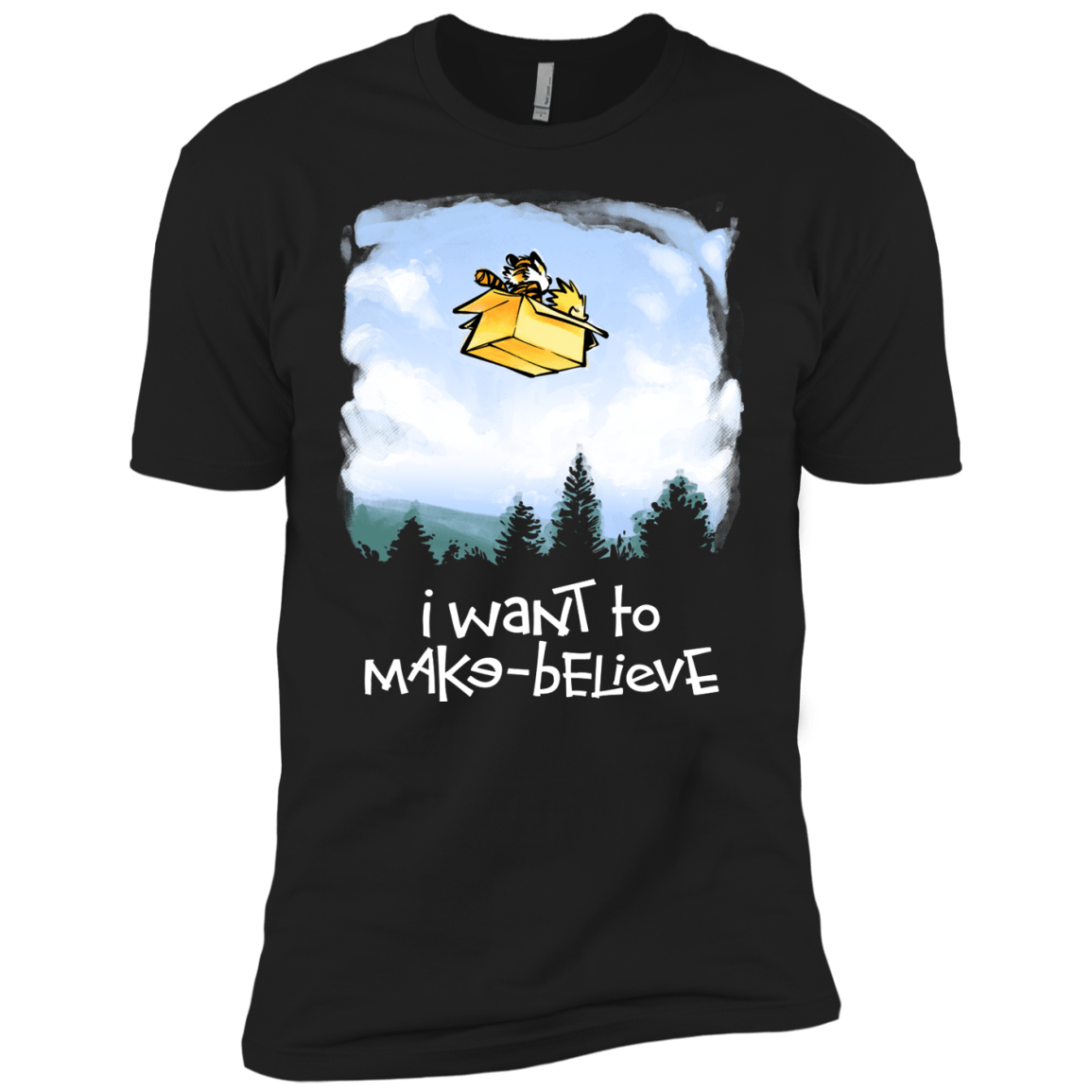 T-Shirts Black / YXS Make Believe Boys Premium T-Shirt