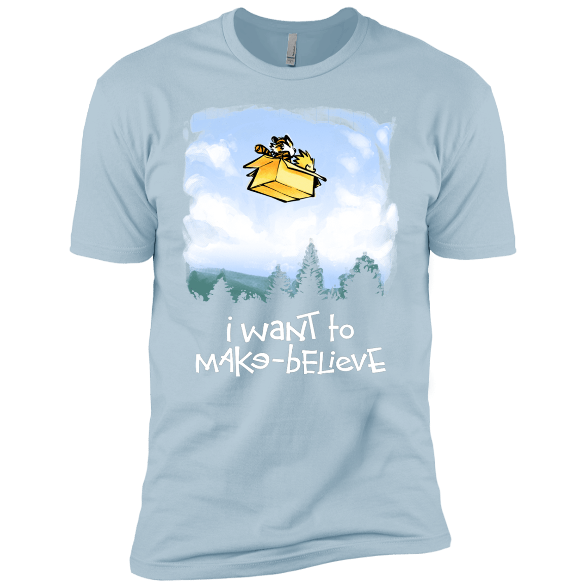 T-Shirts Light Blue / YXS Make Believe Boys Premium T-Shirt
